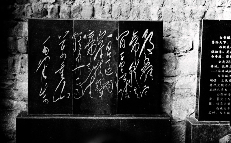 Chinese calligraphy context for checking paired characters and meanings