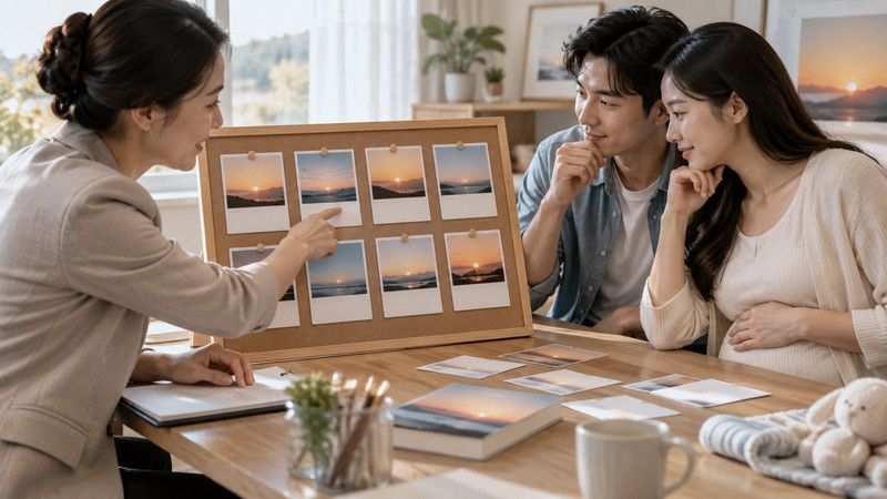 Chinese Baby Names Meaning Dawn: Symbolism and Character Notes 3 Naming consultant shortlisting dawn-related Chinese name ideas