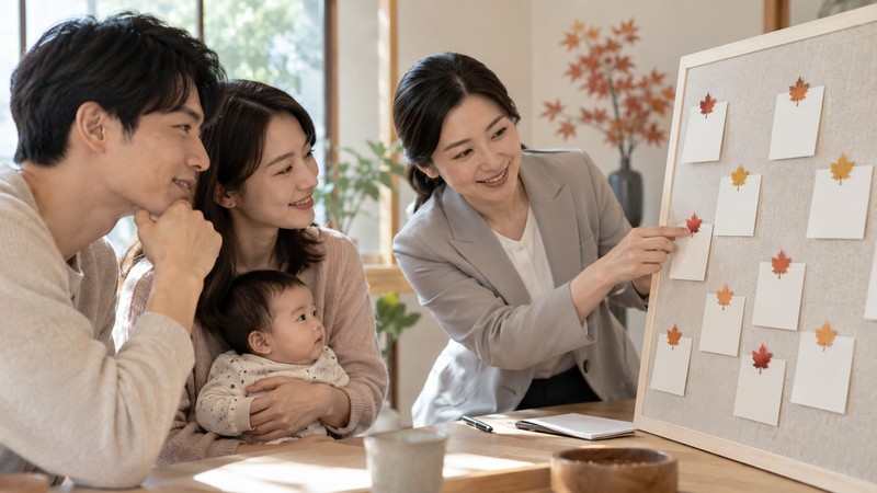 Chinese Baby Names Meaning Maple: Symbol and Character Choices 3 Naming consultant shortlisting maple-related Chinese name ideas