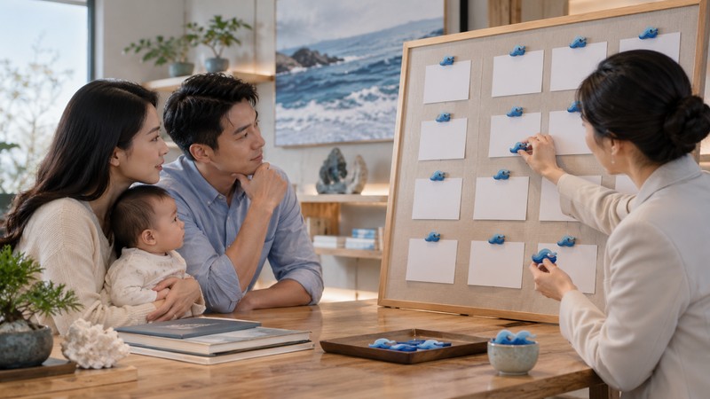 Chinese Baby Names Meaning Ocean: Symbolism and Character Notes 3 Naming consultant shortlisting ocean-related Chinese name ideas